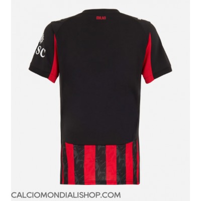 Maglie da calcio AC Milan Prima Maglia Femminile 2025-26 Manica Corta Maglie da calcio AC Milan Prima Maglia Femminile 2025-26 Manica Corta